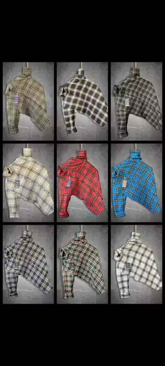 Full slevees checks pattern shirt uploaded by Tshirtswrld on 9/15/2022