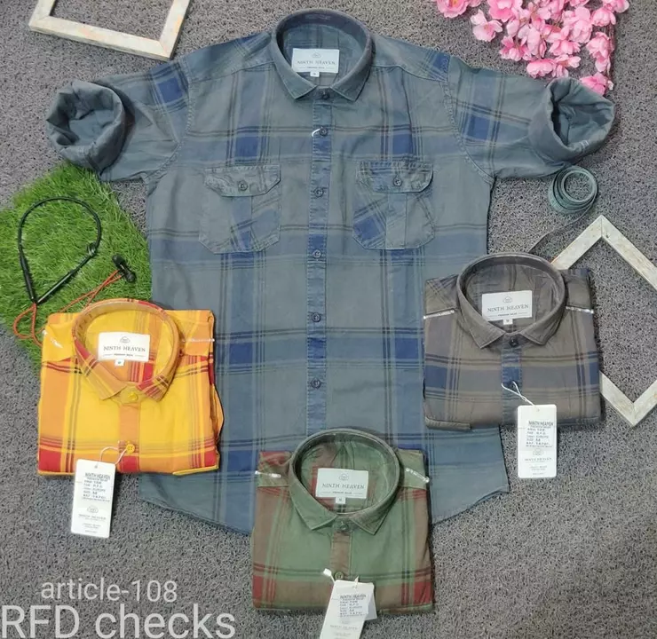 Men's premium quality brands shirts uploaded by Famous garment on 9/15/2022