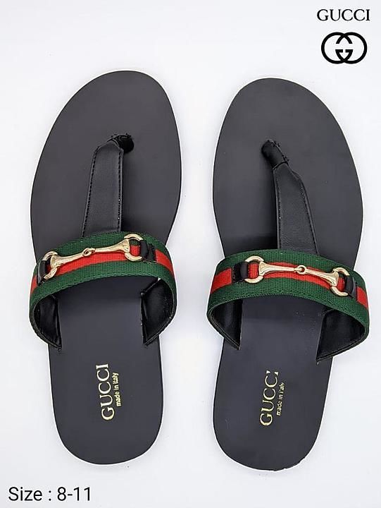 *_Gucci Men's Slippers_*

*Eye catching designer GUCCI slippers.*

*Highest quality material for com uploaded by XENITH D UTH WORLD on 12/17/2020