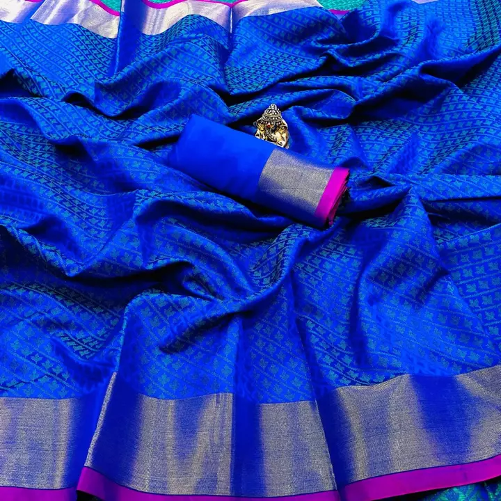 Post image Soft Banaras self silk weaving -18