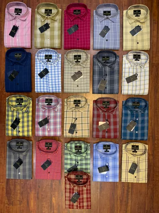 Check shirts uploaded by RG  GARMENTS  on 9/15/2022