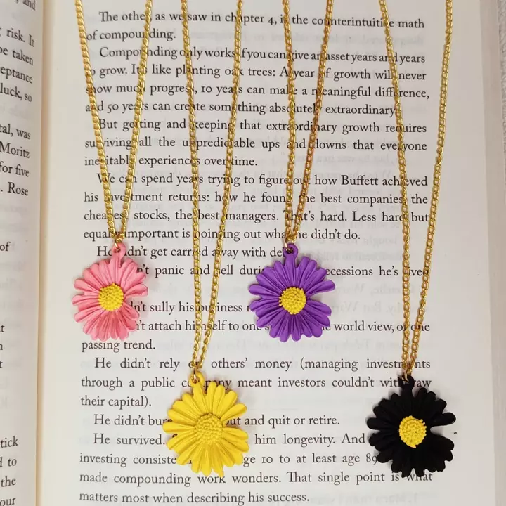 Post image Beautiful flower pendants