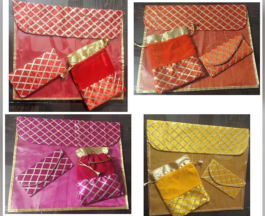 Sari cover 
Wallet 
Potli uploaded by business on 12/17/2020