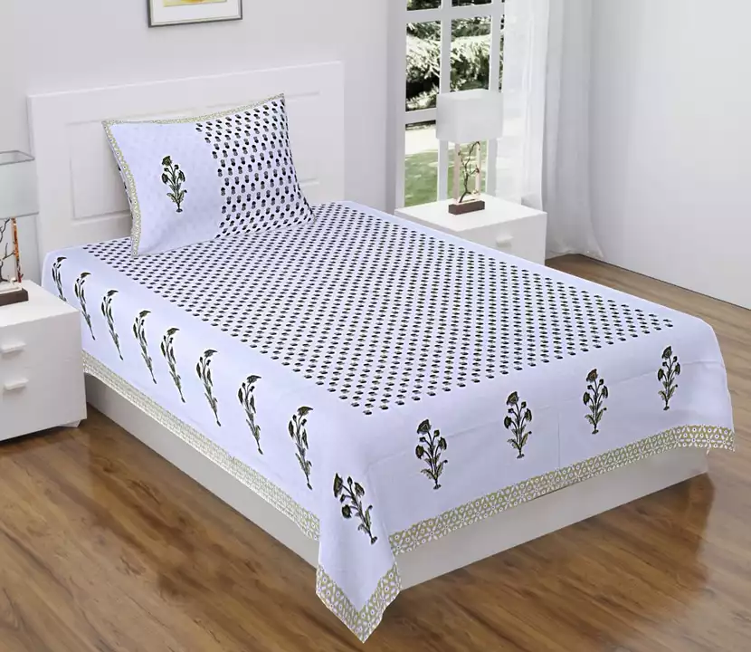 Single bedsheet uploaded by The Diva Collection on 9/15/2022