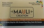 Business logo of Mauli creation