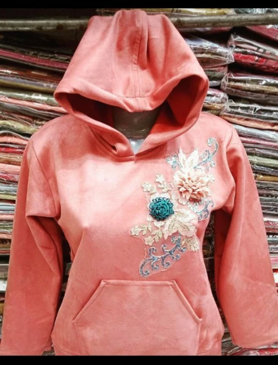 Sweed winter huddy for girls  uploaded by Uma fashion on 9/16/2022