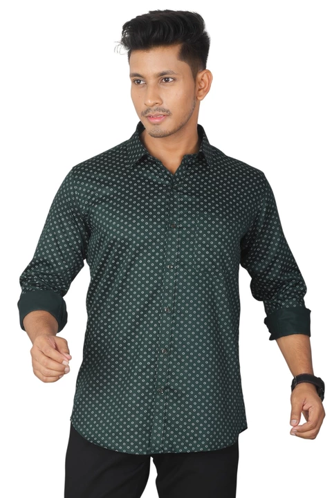 Cotton printed Shirt uploaded by Abhijeet Creation on 9/16/2022