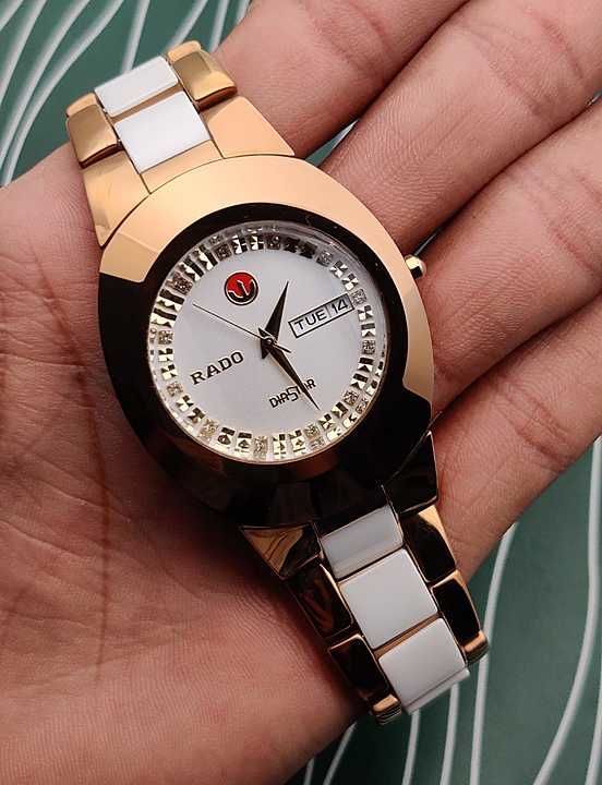 Rado men's chain belt watch uploaded by Bhadra shrre t shirt hub on 12/18/2020