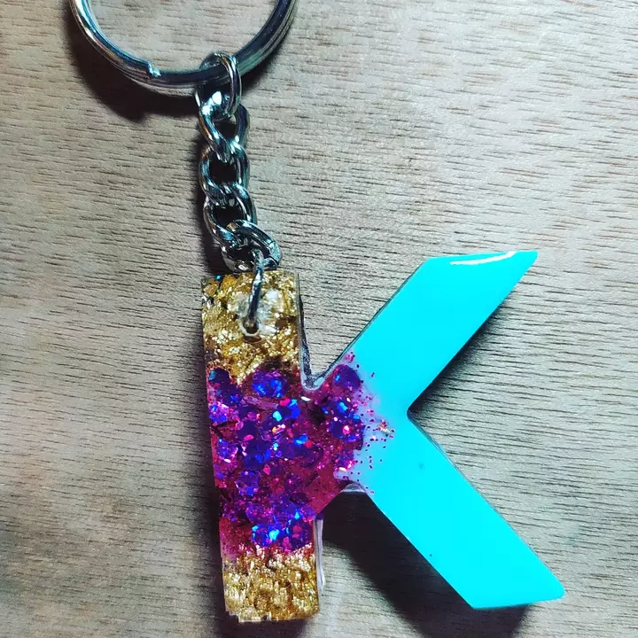 Resin keychain uploaded by business on 9/16/2022
