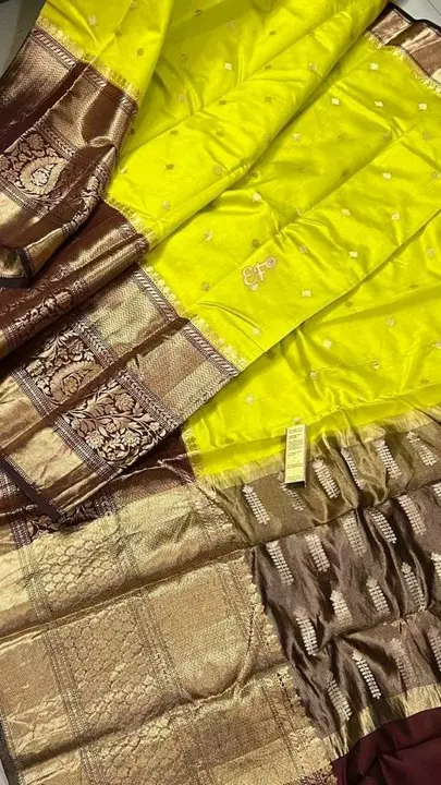 Banarasi Warm Silk Semi Katan Soft Silk Saree uploaded by Banarasi Silk Theard Sutra on 9/16/2022