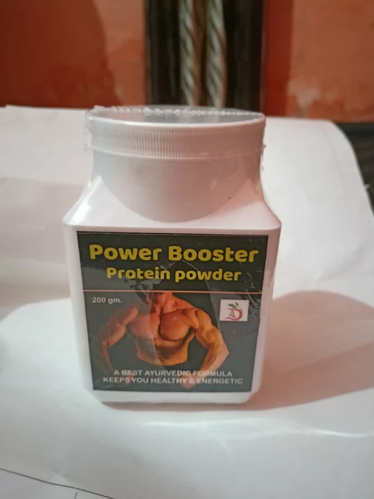 Power booster protein powder 200 gm uploaded by business on 9/16/2022