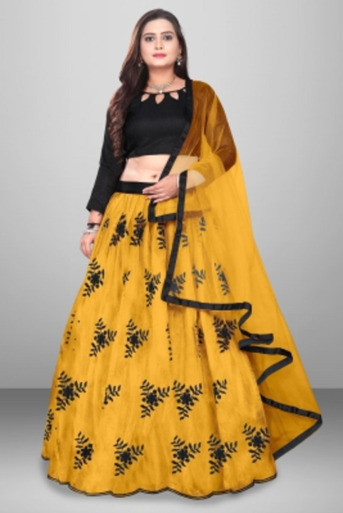 Semi Stitched Lehenga  uploaded by Jiyas Collections on 9/16/2022