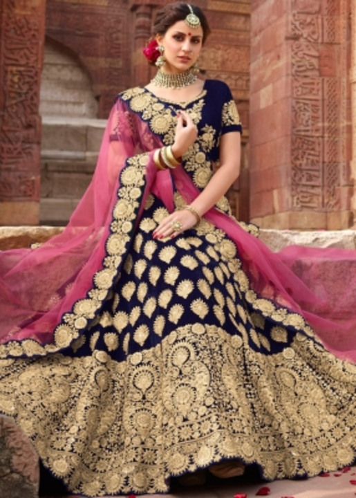 Semi Stitched Lehenga  uploaded by Jiyas Collections on 9/16/2022