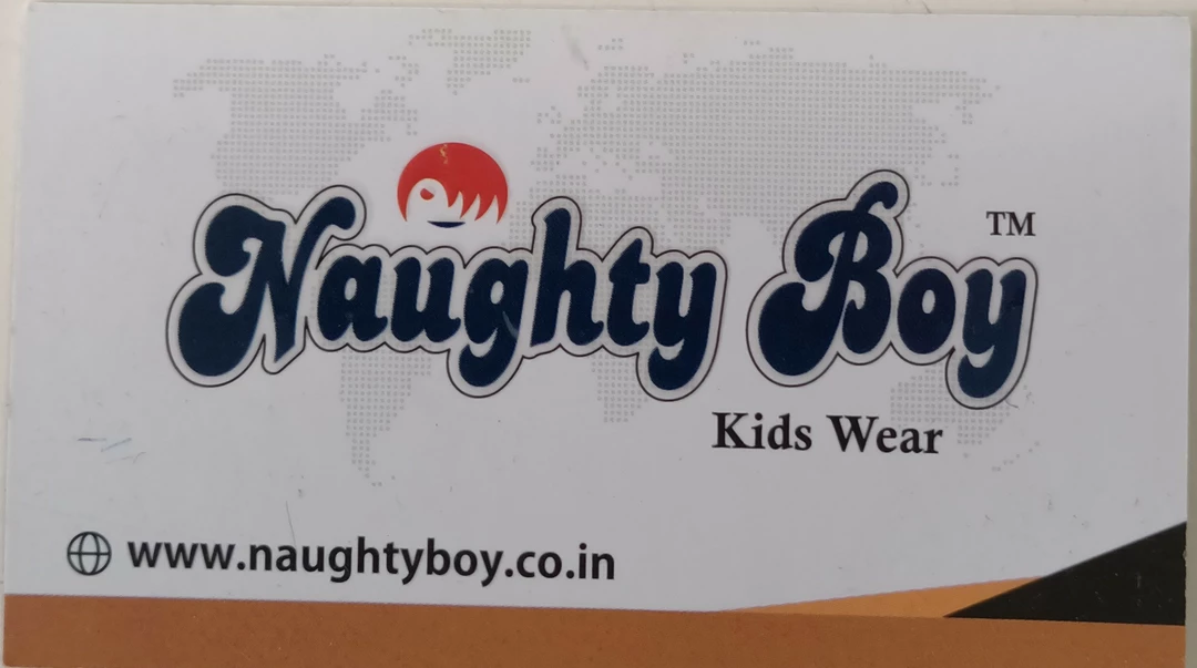 Visiting card store images of Naughty Boy Kids Wear