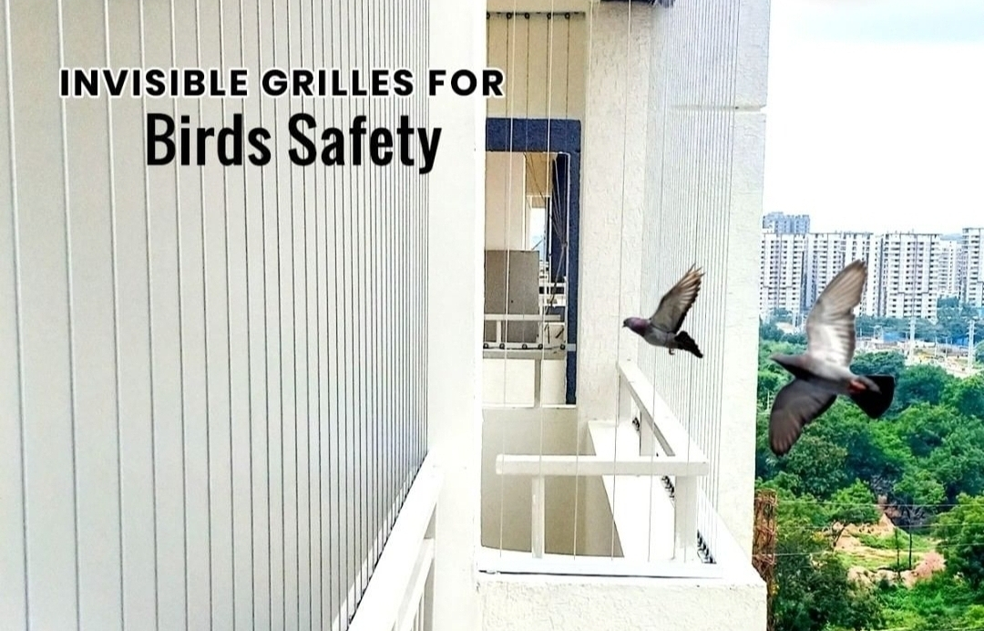 INVISIBLE SAFETY GRILL FOR WINDOWS AND BALCONY  uploaded by HI-TECH ENTERPRISE on 9/16/2022