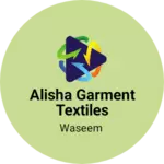 Business logo of Alisha garment textiles