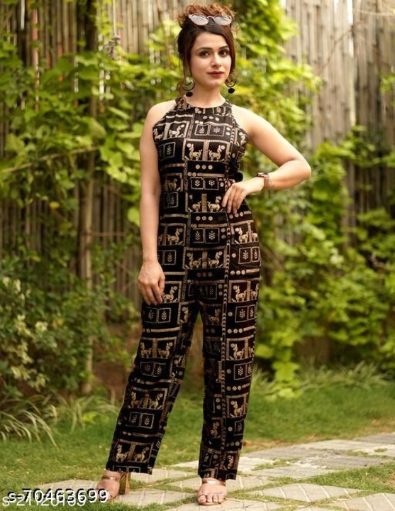 Post image Name:Yorbax Party Jump Suit400/Fabric: RayonSleeve Length: SleevelessPattern: PrintedNet Quantity (N): 1Sizes: XS (Bust Size: 34 in, Length Size: 50 in, Waist Size: 32 in) S (Bust Size: 36 in, Length Size: 50 in, Waist Size: 34 in) M (Bust Size: 38 in, Length Size: 50 in, Waist Size: 36 in) L (Bust Size: 40 in, Length Size: 50 in, Waist Size: 38 in) XL (Bust Size: 42 in, Length Size: 50 in, Waist Size: 40 in) XXLCountry of Origin: India


Name: Yorbax Party Jump SuitFabric: RayonSleeve Length: SleevelessPattern: PrintedNet Quantity (N): 1Sizes: XS (Bust Size: 34 in, Length Size: 50 in, Waist Size: 32 in) S (Bust Size: 36 in, Length Size: 50 in, Waist Size: 34 in) M (Bust Size: 38 in, Length Size: 50 in, Waist Size: 36 in) L (Bust Size: 40 in, Length Size: 50 in, Waist Size: 38 in) XL (Bust Size: 42 in, Length Size: 50 in, Waist Size: 40 in) XXLCountry of Origin: India