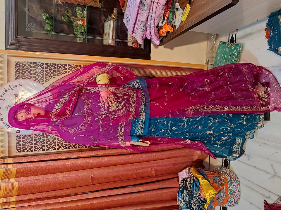 Beautiful handcrafted rajputana poshak uploaded by Kheteshwar boutique on 9/16/2022
