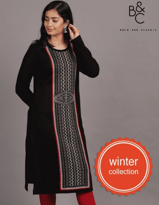 Branded Woolen kurti uploaded by Gsahab Enterprises on 9/16/2022