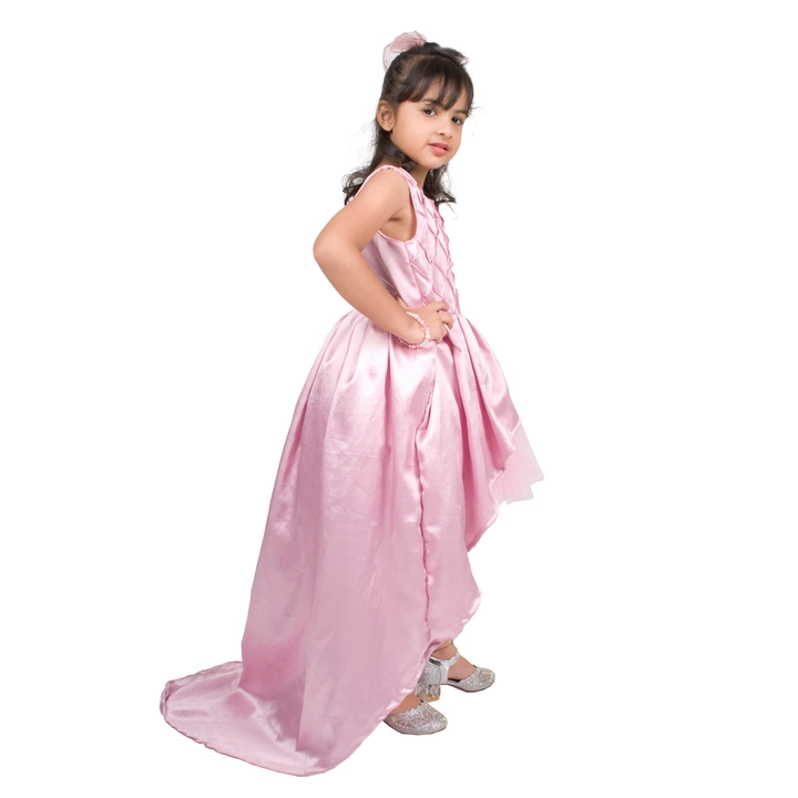 LLD Satin Princess Dress uploaded by Little Lady Designer on 9/16/2022
