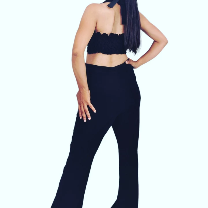 Bell bottom pant with crop top uploaded by Skylark trending fashion on 9/16/2022