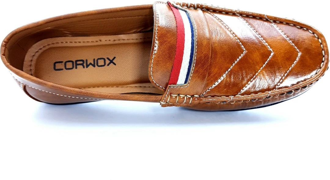 CORWOX Men's Loafer Shoes (Wooden Brown) uploaded by THE AMAZING STORE on 9/17/2022