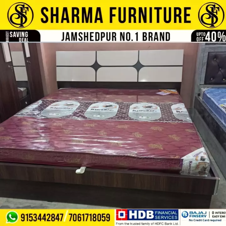 Superb Hydrolic King Size Bed uploaded by Sharma furniture on 9/17/2022
