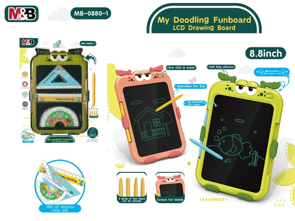 HIGH QUALITY MY DOODLING FUNBAORD LCD DRAWING BOARD uploaded by TAAJ  on 9/17/2022