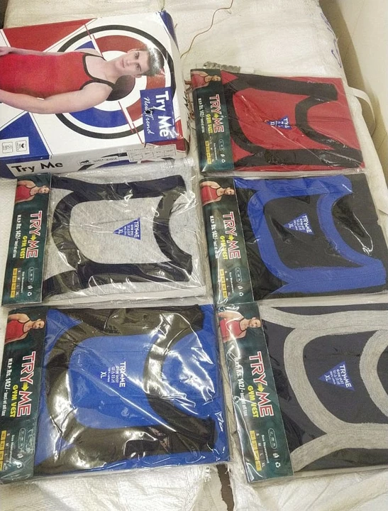 Gym vests for mens uploaded by Wholesale Bazaar on 9/17/2022