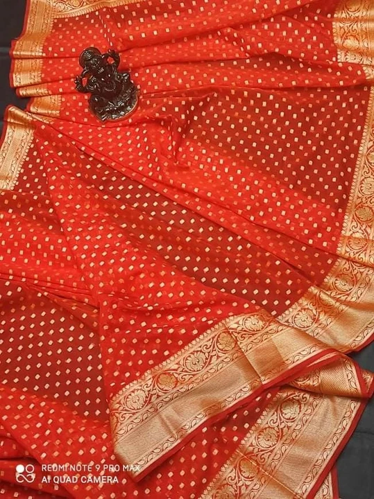Post image Lakkha buty kora silk design saree