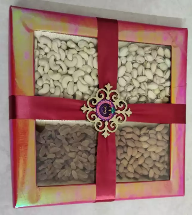 Diwali dry fruits gift box uploaded by Guruprasad on 9/17/2022