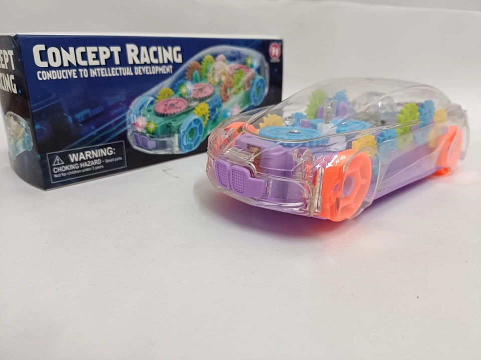 Concept Racing car with 3D Flashing LED Lights and Music  uploaded by Darling Toys by VG on 9/17/2022