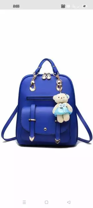 Product image with price: Rs. 240, ID: blue-barry-ladies-bag-ca471da1