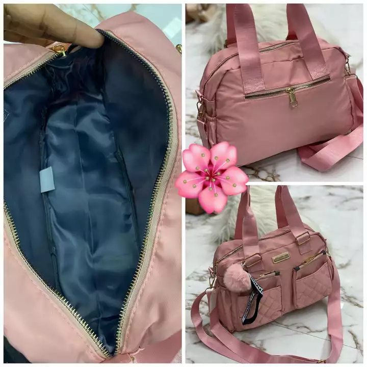 Post image *IMPORTED*
*HIGH QUALITY IMPORTED HANDBAG SLING WID LONG ADJUSTABLE BELT AND CLASSY LOOK WID MULTY COMPARTMENT AND FRONT POCKETS AND BACKSIDE ZIP AND WATERPROOF FABRIC*
*SIZE - 16 x 12 INCHES *
*@ 650+$*