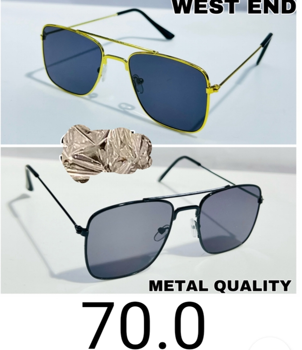 Metal quality sunglasses uploaded by business on 9/17/2022