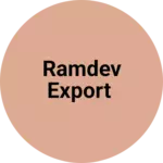 Business logo of Ramdev export