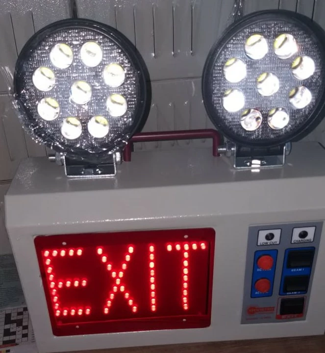 EXIT UPS LIGHT WITH BATTERY  uploaded by FIRE ARMY SAFETY SOLUTIONS on 9/17/2022