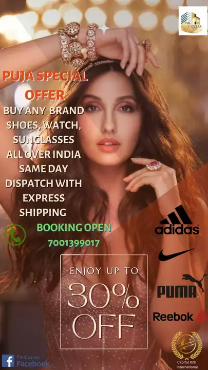 Post image Hello sir /mam
Your best leading fulfillment manufacturing unit from mumbai ,Surat and agra base we are making more than 12000+ design of various womens and men's clothing, gadget,electronics item,smartwatch,sunglasses,bag and shoes items all are imported fabric and bestbquality with affordable rate with more than 4000+ satisfied customer all over IndiaAlways provide best quality on every product if you want to looking for join our community then you can join with us by given link in below Retailers/Reseller/distributors are welcome 🎉 
Our facebook page https://www.facebook.com/capitalb2bintern/
Instagramhttps://instagram.com/cazz.kart
Email :::-info.capitaluntern@gmail.com
Going special offer 15% off for brand articlesWomen's GROUP👸👇🏻👇🏻👇🏻👇🏻👇🏻https://cutt.ly/dFtATKa
Men's GARMENTS😎👇🏻👇🏻👇🏻👇🏻👇🏻👇🏻👇🏻https://cutt.ly/pFtAkK2Anar profilehttps://anar.biz/themordern1
Yes all available txt me 7001399017 for shoes and watch broadcast
