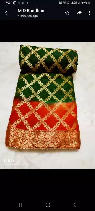 Gharchola saree  uploaded by M.d. bandhej on 9/17/2022