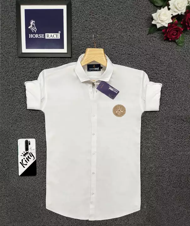 Cotton plain  shirts uploaded by TOSHI ENTERPRISE on 9/17/2022