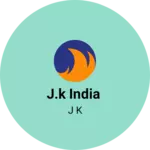 Business logo of J.k india