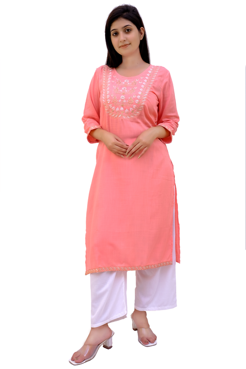 Embroidery kurti  uploaded by business on 9/18/2022