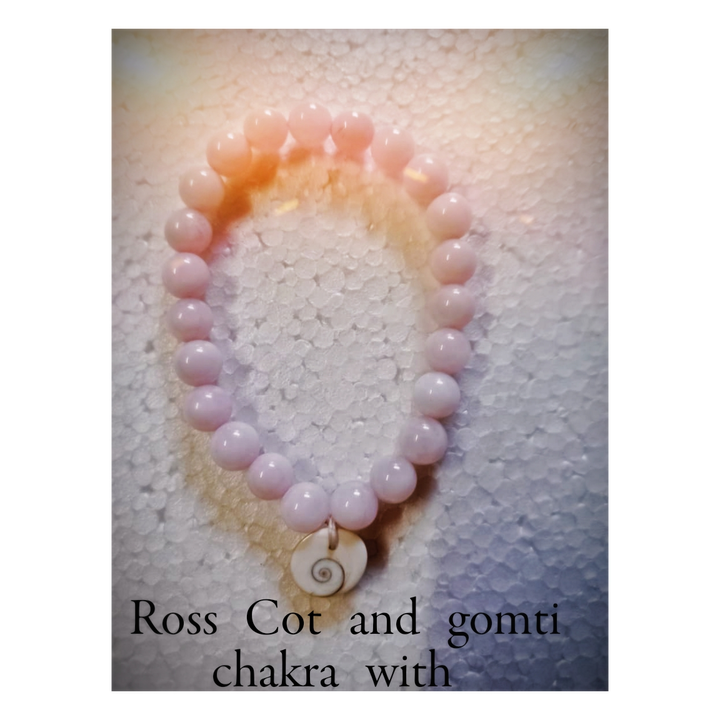 Rose quartz and gomti chakra with super quality fancy designs available for sell  uploaded by MAHAKAL AGETE EXPORTS on 9/18/2022