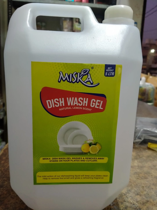 Dish wash Gel 5 litre  uploaded by Domi smiles home care on 9/18/2022