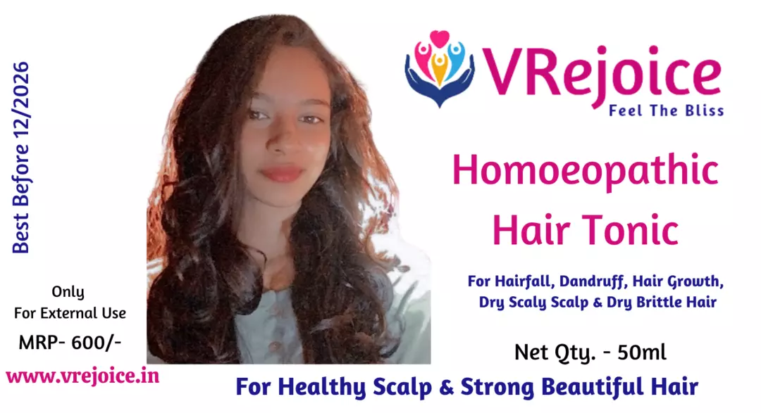 VRejoice Homoeopathic Hair Tonic  uploaded by business on 9/18/2022