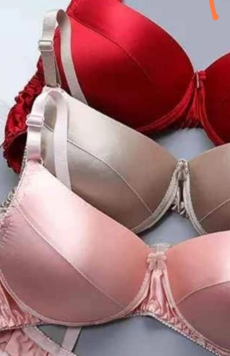 Find 1x Women Sexy Satin Silk Bra Push Up Bralette Ultra-thin