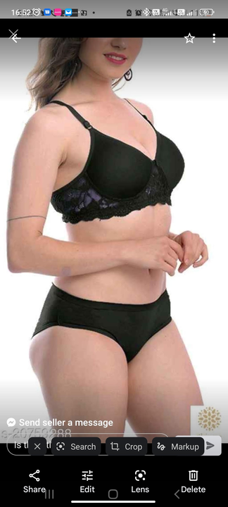  bra with panty ultimate design best quality Cotton  uploaded by business on 9/18/2022