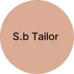 Business logo of S.b tailor