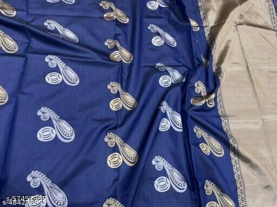 New fancy Banarsi silk saree ( Jequard) uploaded by business on 9/18/2022