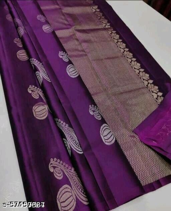 New fancy Banarsi silk saree ( Jequard) uploaded by GaneshEnterprise on 9/18/2022